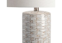 cres beige table lamp   