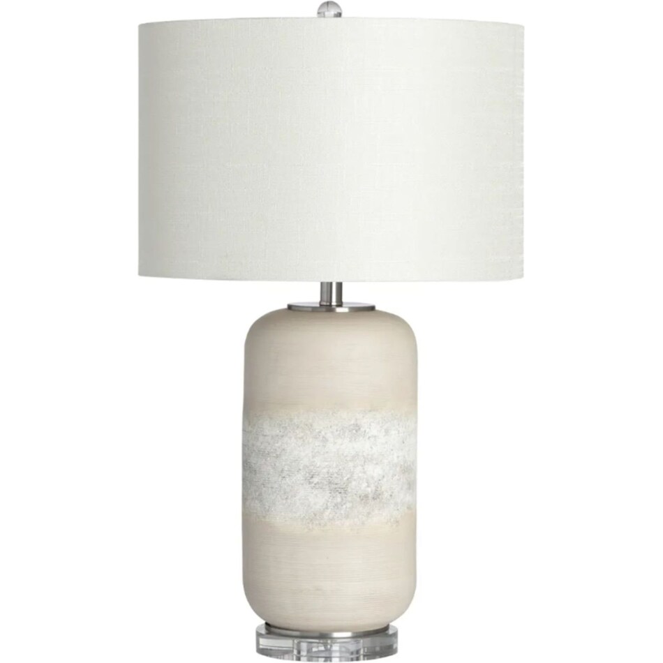 cres beige table lamp   