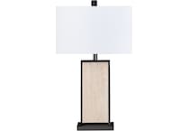 cres beige table lamp   