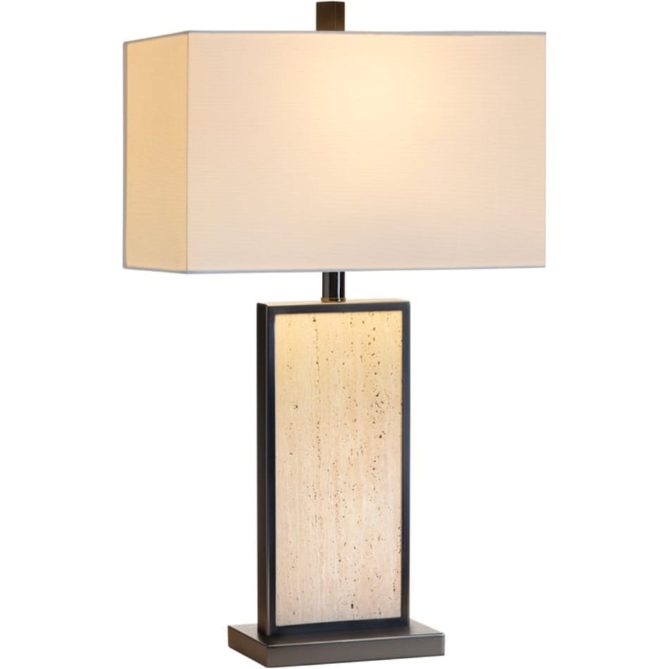 cres beige table lamp   