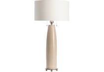 cres beige table lamp   
