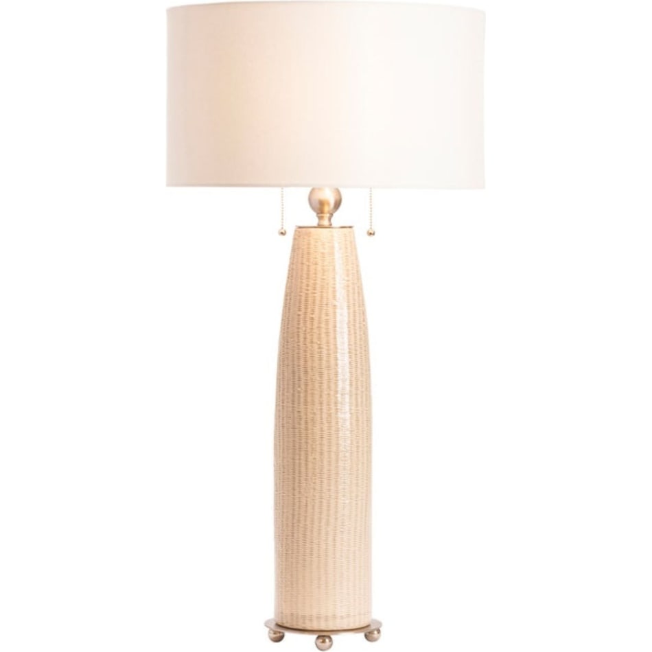 cres beige table lamp   