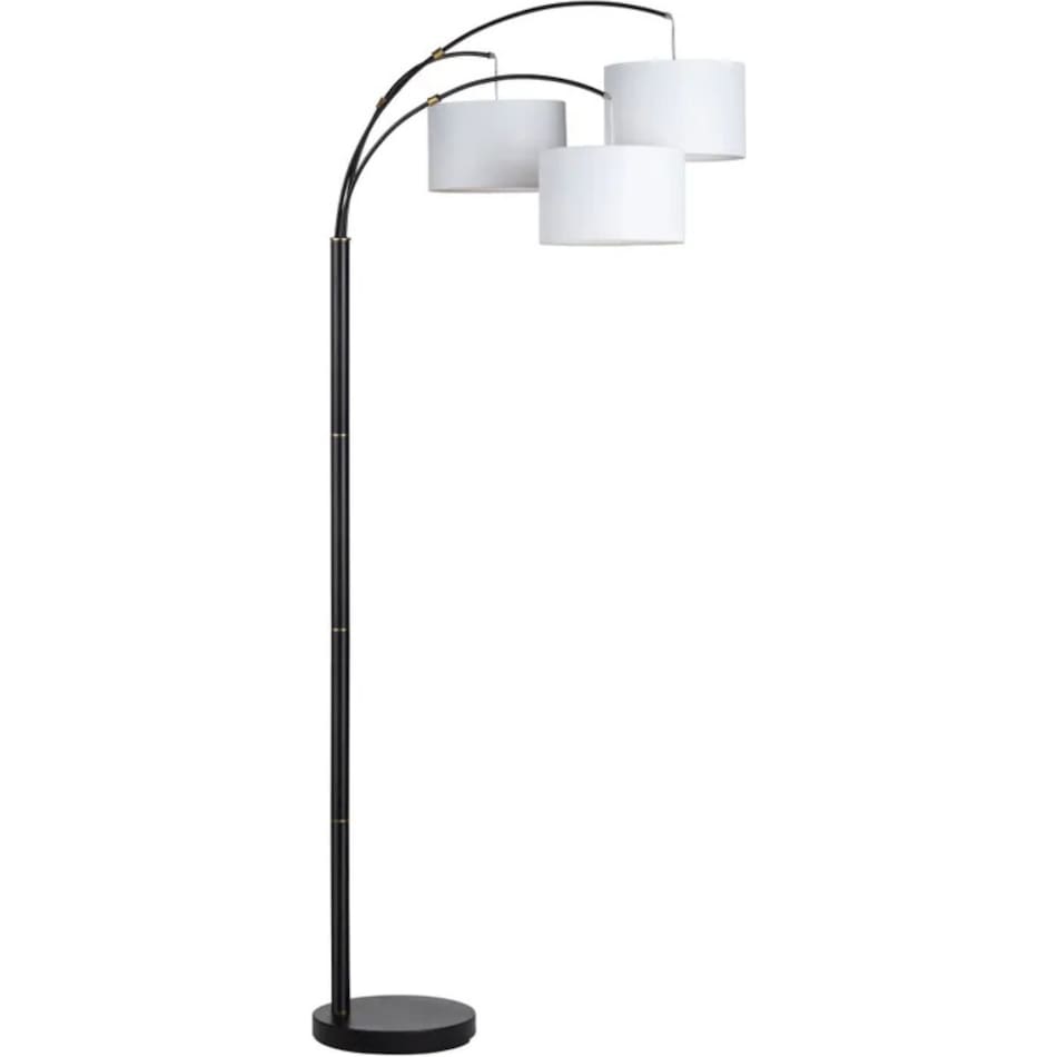 cres black arc lamp   