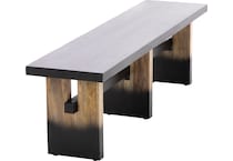 cres black bench trunk wan  