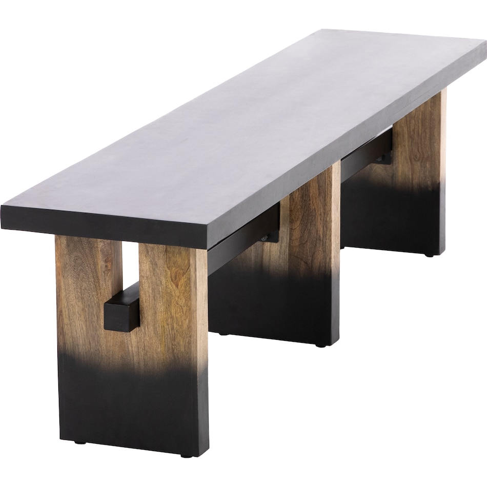 cres black bench trunk wan  