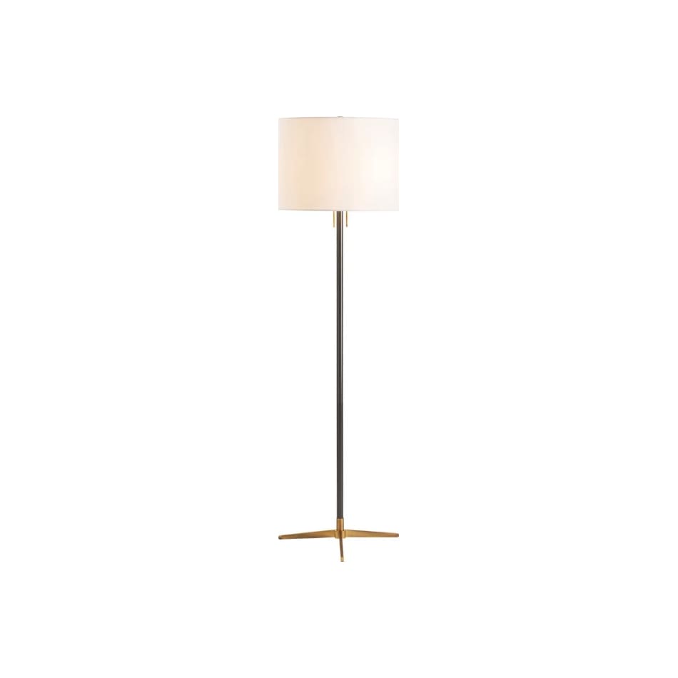 cres black floor lamp   