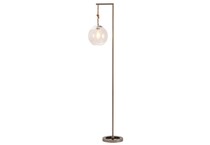 cres black floor lamp   