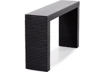 cres black hall entry table hnd  