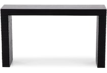 cres black hall entry table hnd  