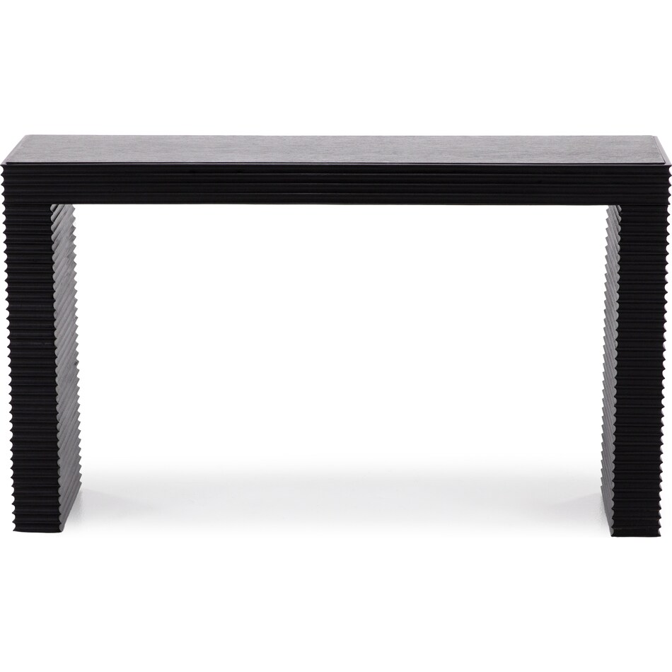 cres black hall entry table hnd  