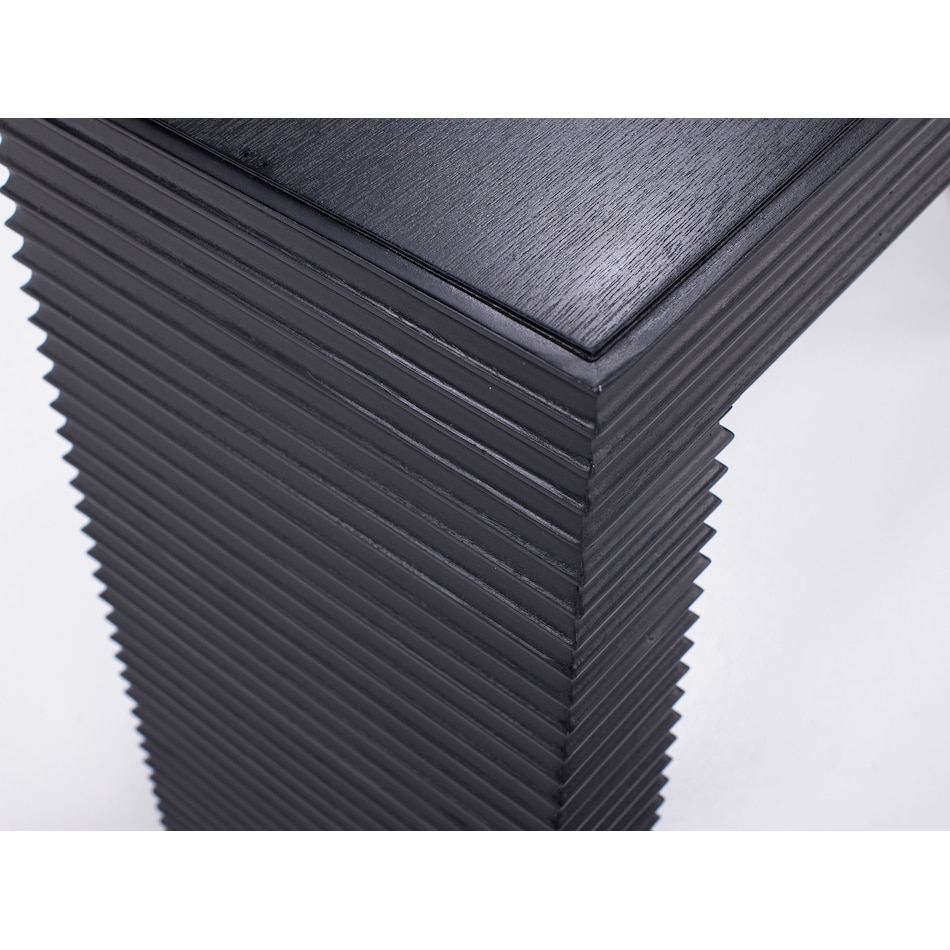 cres black hall entry table hnd  