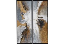 cres black paintings set  