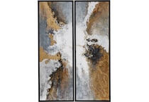 cres black paintings set  