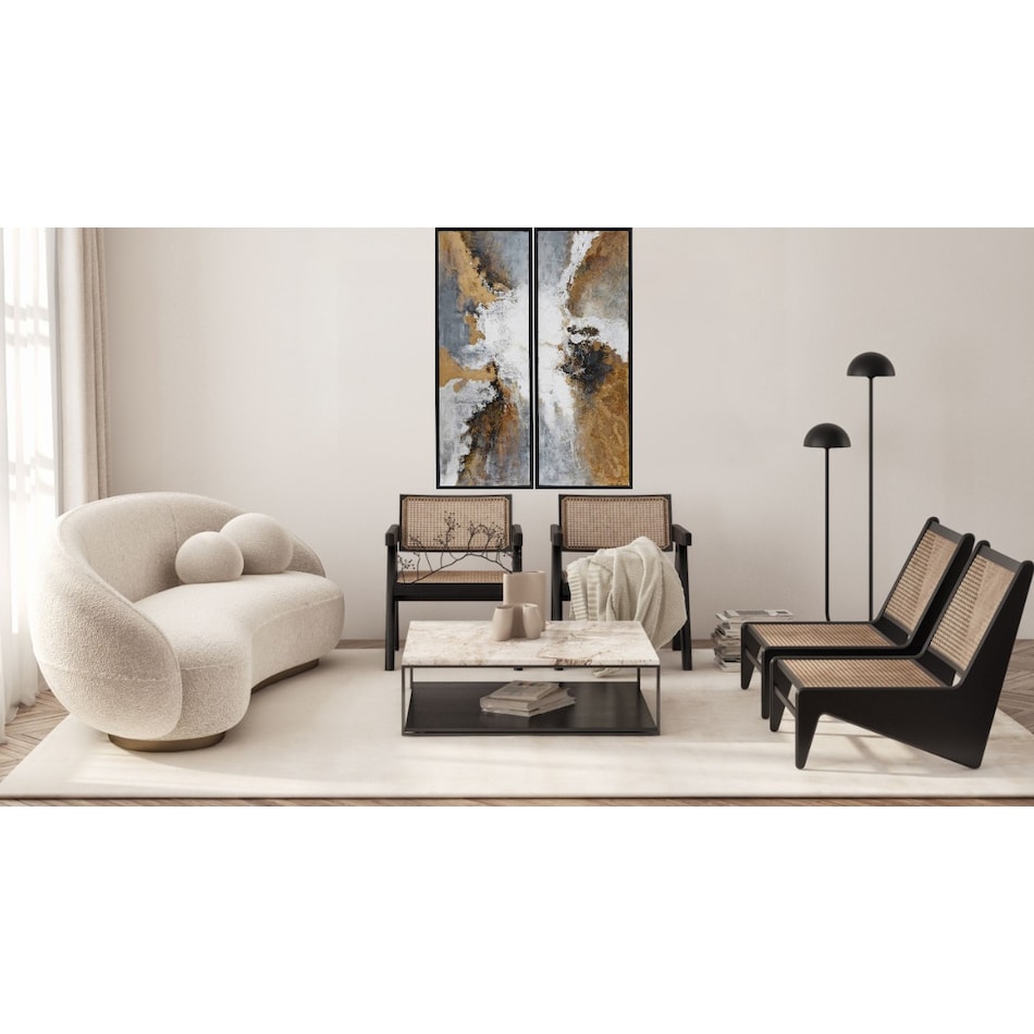 cres black paintings set  