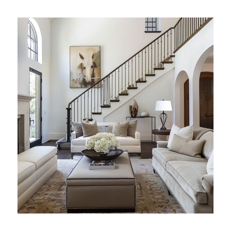 cres black table lamp   