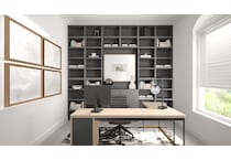 cres black table lamp   