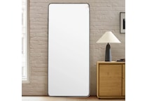 cres black wall mirror   