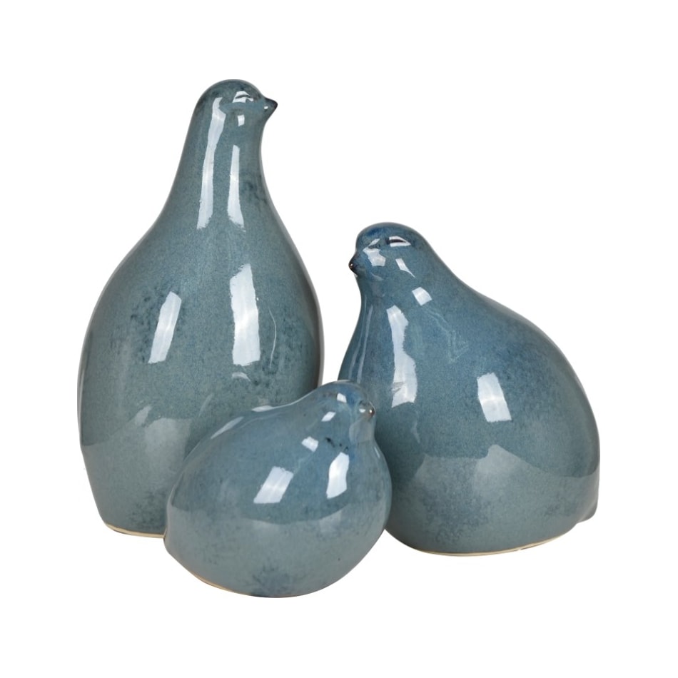 cres blue figurines set  