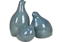 cres blue figurines set  