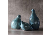 cres blue figurines set  