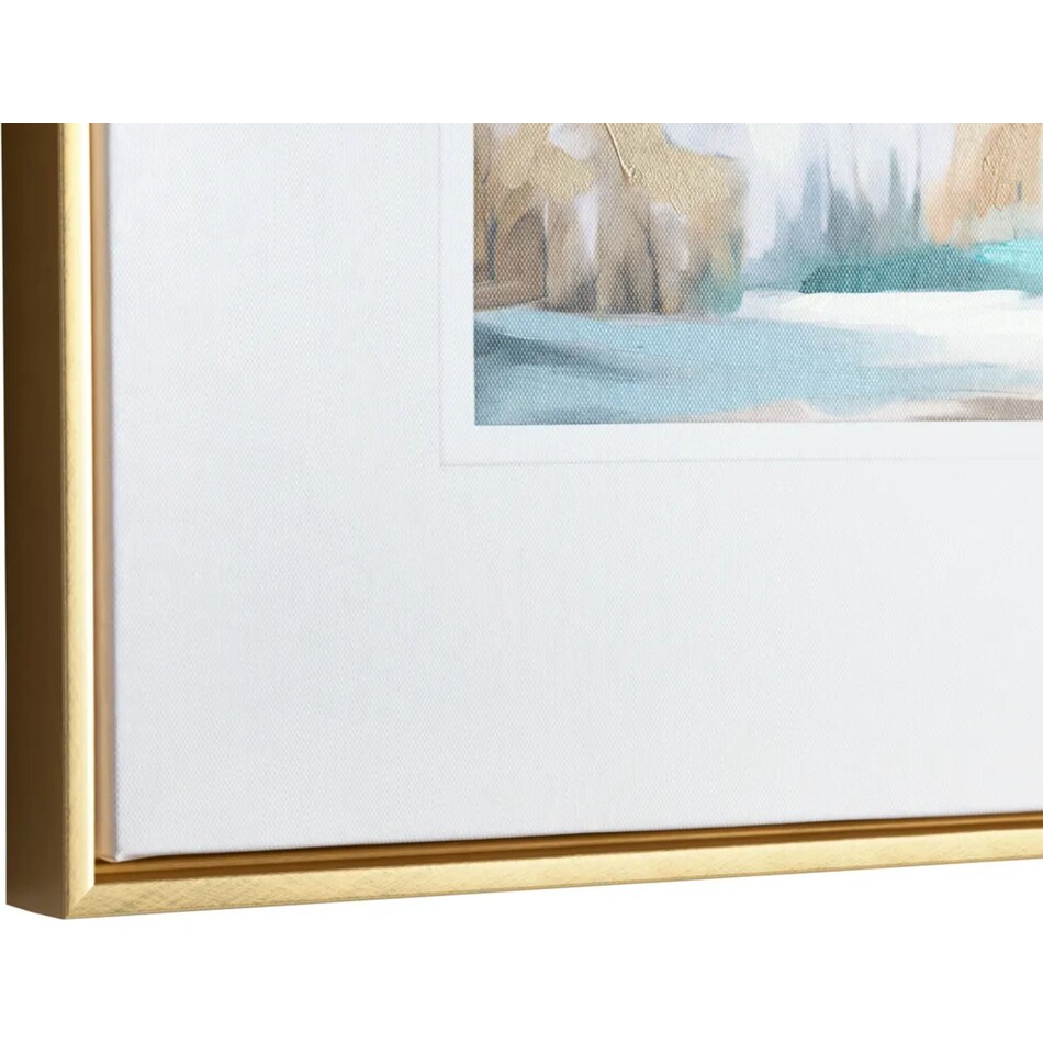 cres blue paintings set  