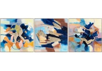 cres blue paintings set  