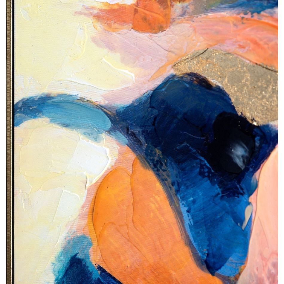 cres blue paintings set  