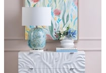cres blue table lamp   