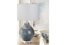 cres blue table lamp   