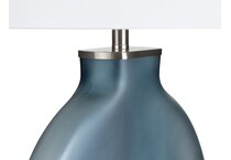 cres blue table lamp   