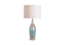 cres blue table lamp   