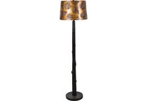cres bronze floor lamp   