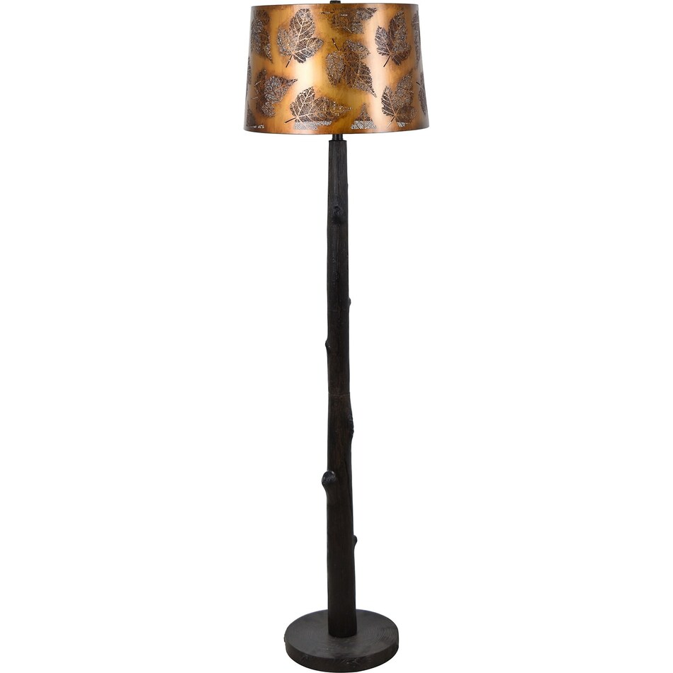 cres bronze floor lamp   
