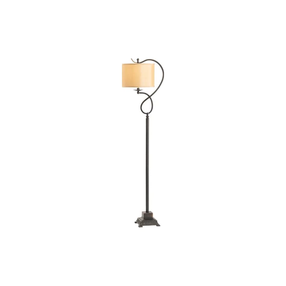 cres bronze floor lamp   
