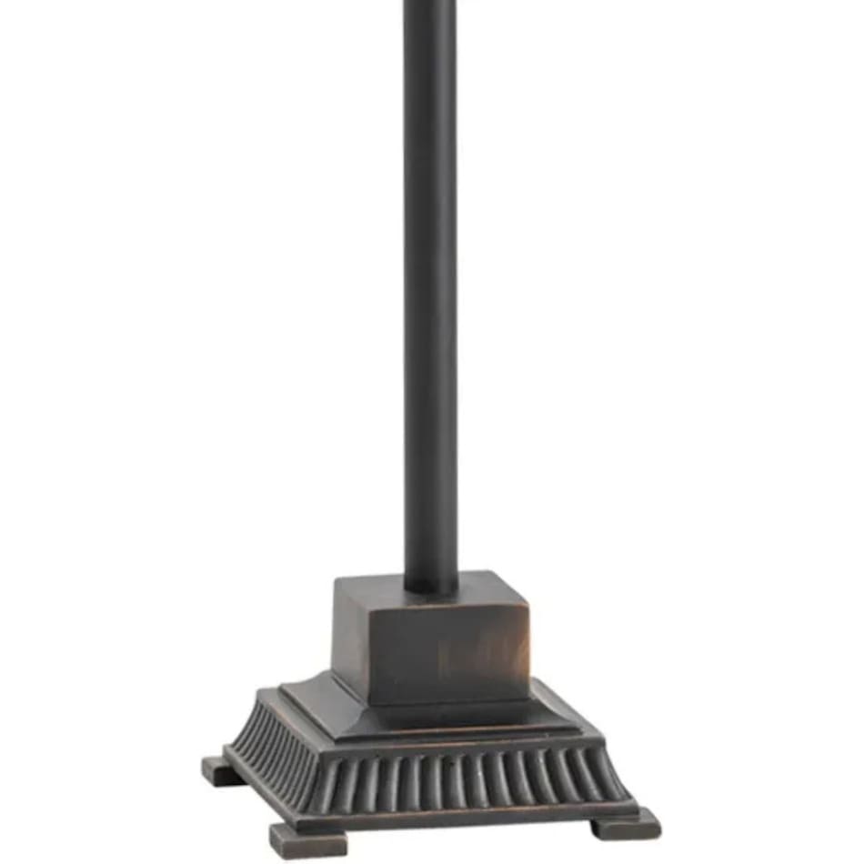 cres bronze floor lamp   