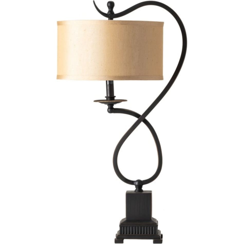 cres bronze table lamp   