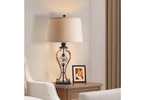 cres bronze table lamp   