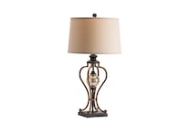 cres bronze table lamp   