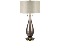 cres bronze table lamp   