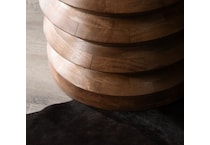 cres brown chairside table kmp  