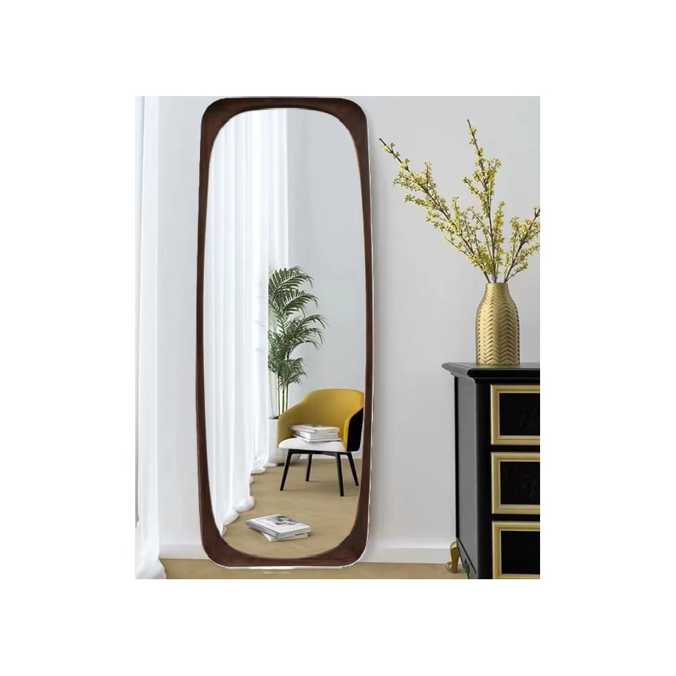 cres brown leaner mirror   