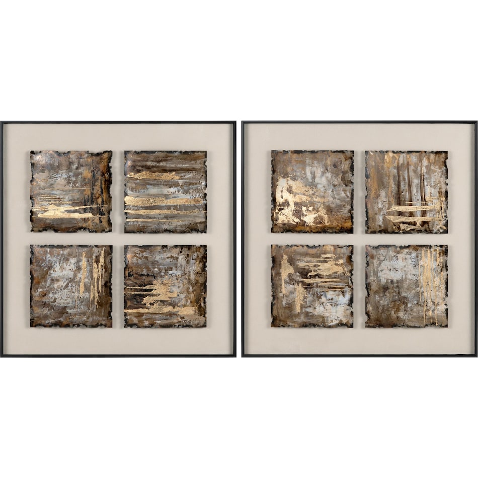 cres brown metal set  
