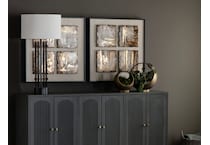 cres brown metal set  