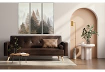 cres brown paintings set  