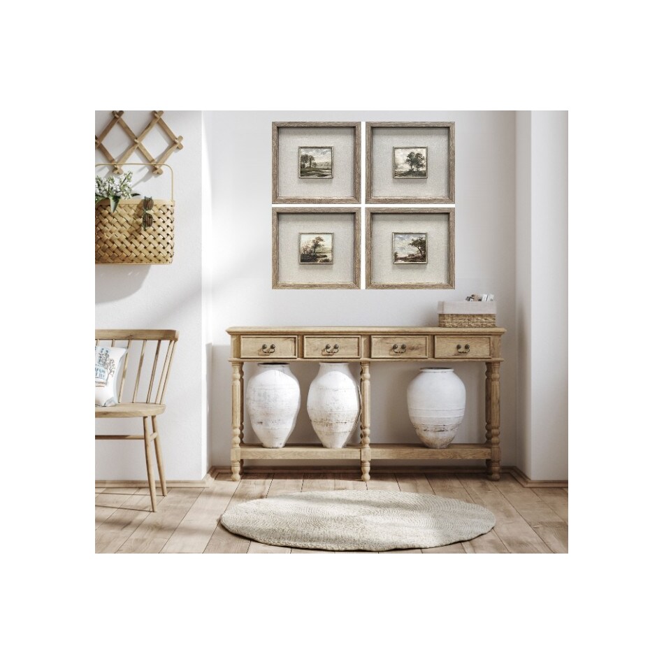 cres brown paintings set  