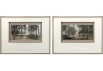 cres brown paintings set  