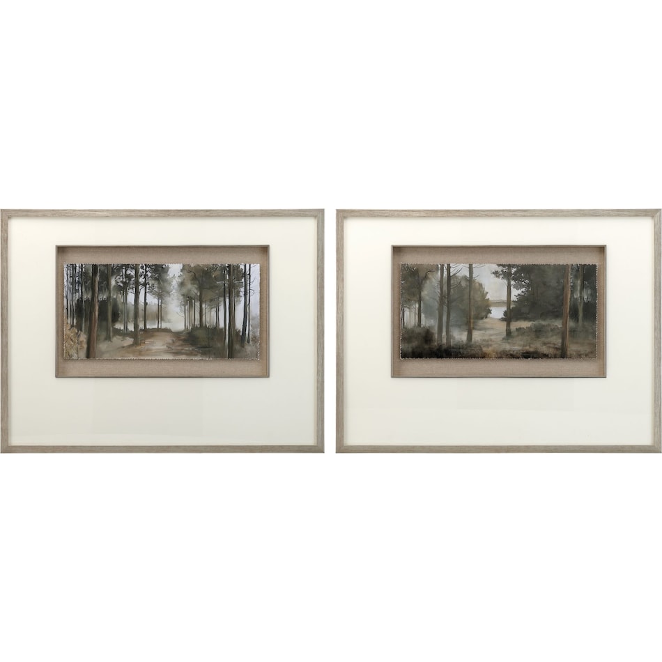 cres brown paintings set  