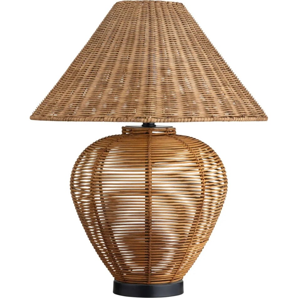 cres brown table lamp   