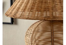 cres brown table lamp   