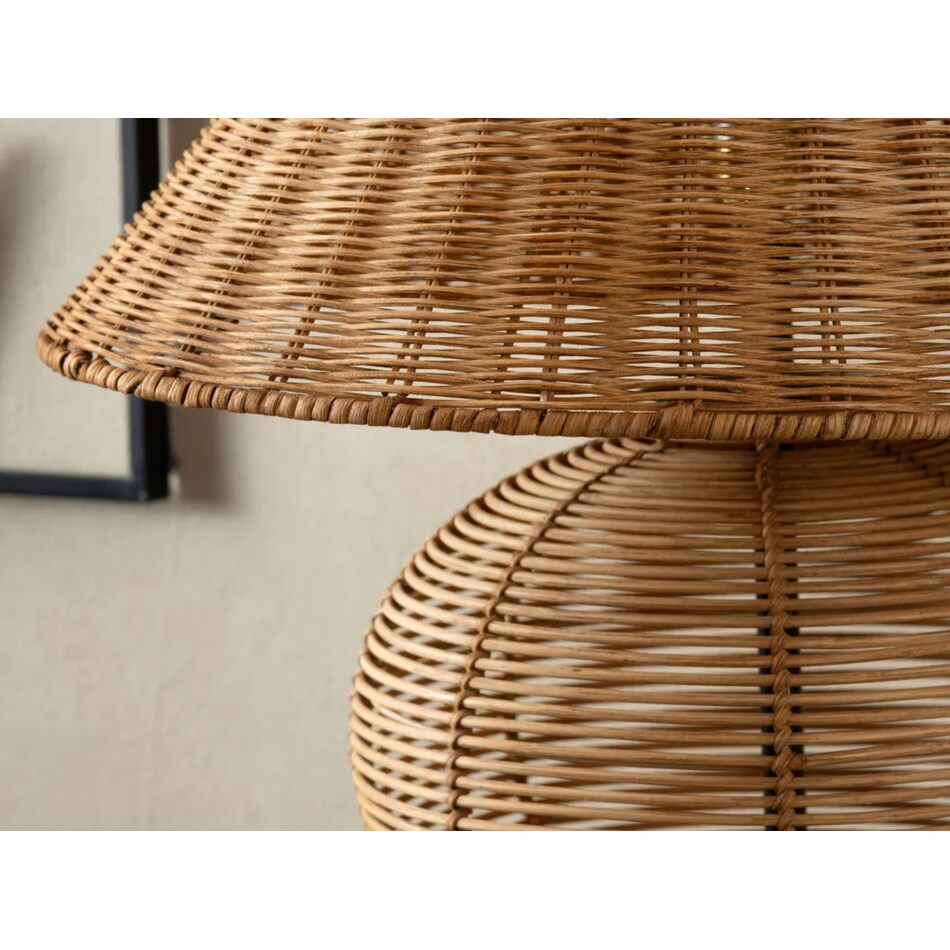 cres brown table lamp   